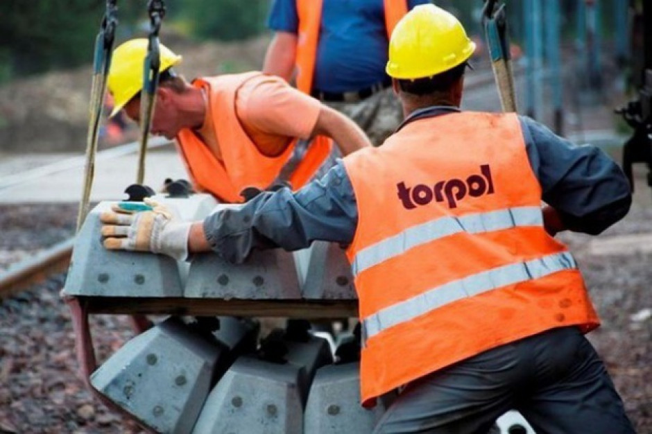 Torpol to jeden głównych wykonawców na polskim rynku budownictwa kolejowego (fot. Torpol) Tomasz Krupiński wiceprezesem Torpolu