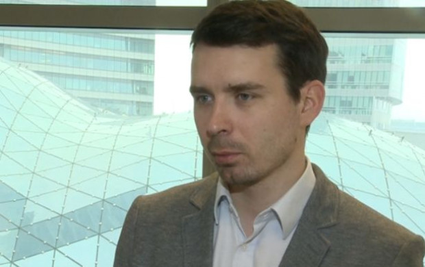 Łukasz Jańczak, analityk w Haitong Bank (Fot. Newseria)