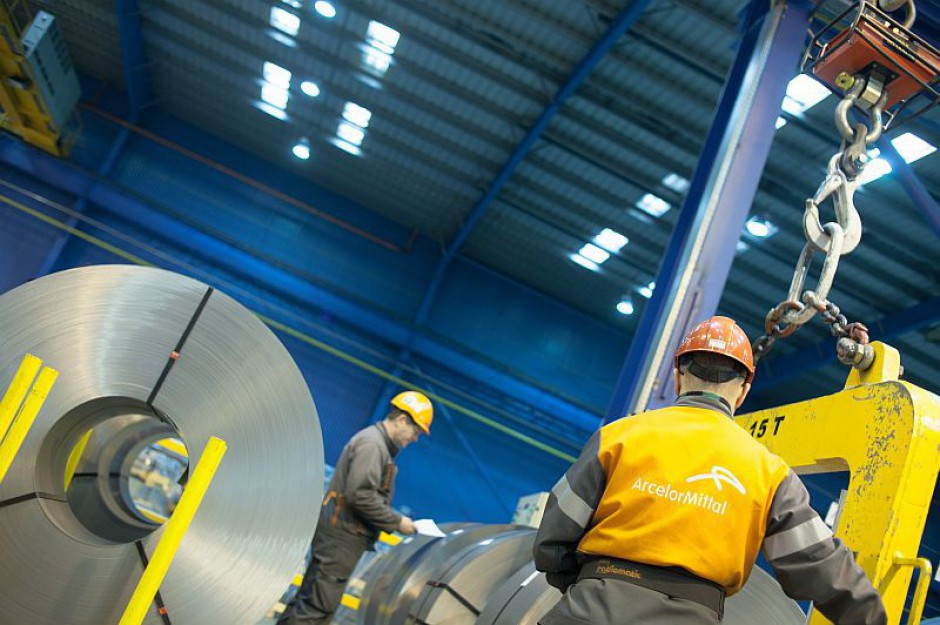 ArcelorMittal Poland jest największym producentem stali w Polsce. (Fot. PTWP) Związkowcy ArcelorMittal Poland grożą protestem