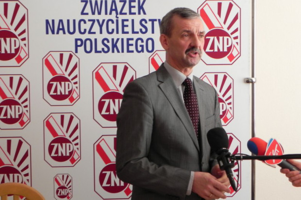 Sławomir Broniarz, przewodniczący Związku Nauczycielstwa Polskiego. (fot. ZNP)