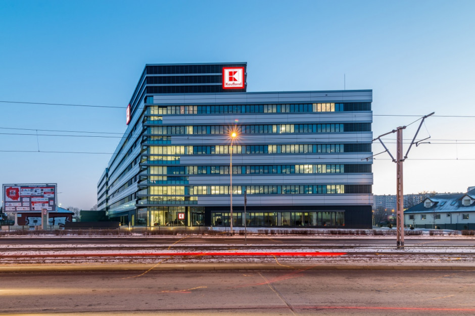 Biurowiec Kaufland (fot. mat. prasowe) Kaufland ma nowy biurowiec we Wrocławiu