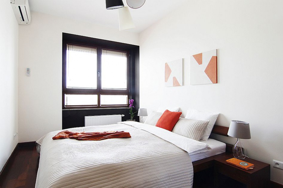 Mieszkanie 61 mkw. Mokotów - sypialnia po home stagingu. (Fot. Better Home) Home stager poszukiwany. Specjalizacja ma szansę na rozkwit