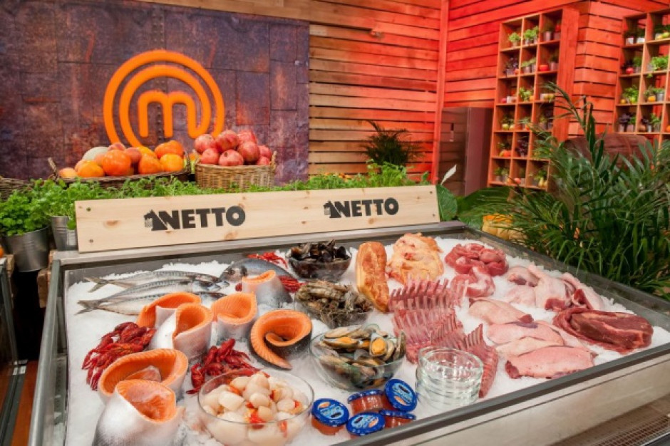 Netto jest partnerem pierwszej polskiej edycji programu MasterChef Junior. (Fot. Netto) Sieć handlowa Netto partnerem programu MasterChef Junior