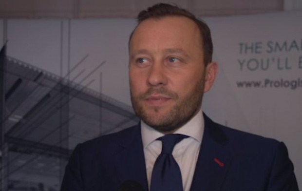 Paweł Sapek, senior vice president i country manager Prologis na Polskę(Fot. Newsrm.tv)