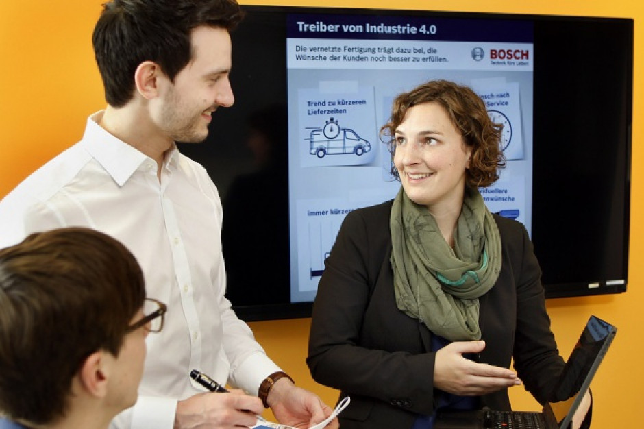 Do roku 2020 Bosch zamierza zwiększyć udział kobiet na stanowiskach managerskich.(fot. Bosch) Bosch inwestuje w przyszłą kadrę zarządzającą. Szuka najlepszych