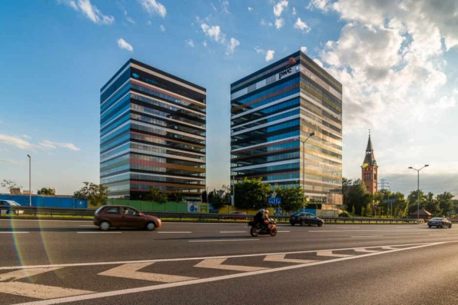 Silesia Business Park, budynki A i B. (Fot. Skanska Property Poland mat. pras.) Aż 5 tysięcy miejsc pracy w biurowcach Silesia Business Park