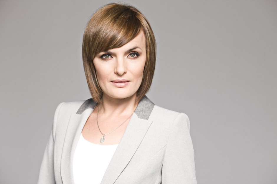 Dorota Gawryluk (fot. Polstat) Dorota Gawryluk szefową wiadomości w Polsacie
