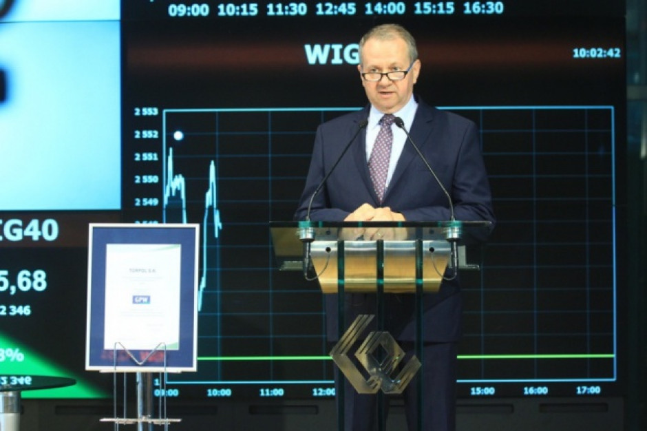 Tomasz Sweklej wprowadził Torpol na giełdę. (Fot.: PTWP) Tomasz Sweklej zrezygnował ze stanowiska prezesa Torpolu