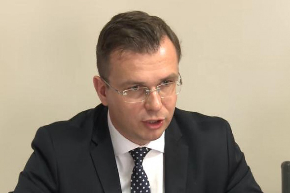 - Na polskich uczelniach nie brakuje innowacyjnych pomysłów - podkreślił wiceminister rozwoju Adam Hamryszczak.(Fot. Youtube) Hamryszczak: Chcemy, by Polska była postrzegana jako kraj startupów