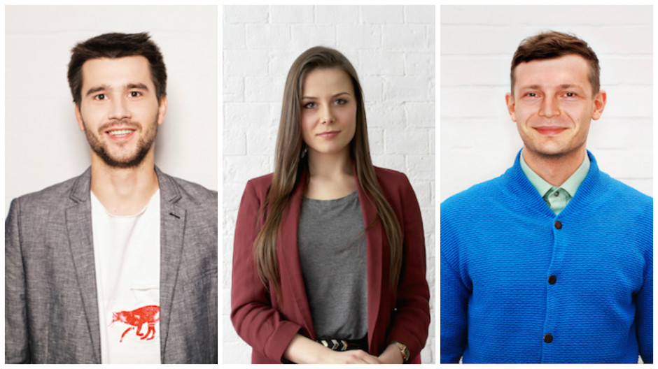 Od lewej: Wincenty Styś, Agnieszka Łapa i Andrzej Gruszka. (Fot. Mat. pras.) Awanse w Mind Progress Group