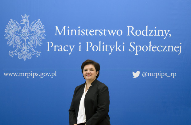 Elzbieta Bojanowska, wiceminister w resorcie rodziny, pracy i polityki społecznej.