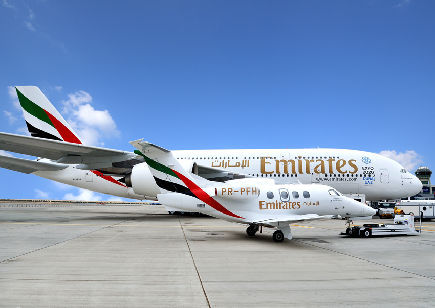 Obecnie dla linii Emirates w charakterze członków załogi pokładowej pracuje już ponad 650 Polaków (fot.facebook.com/Emirates)
