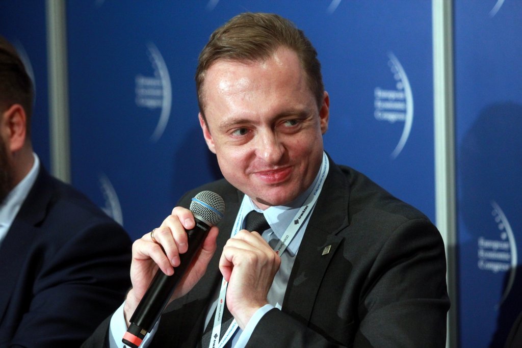Paweł Jaroszek, członek zarządu ds. finansów i realizacji dochodów w Zakładzie Ubezpieczeń Społecznych. Fot. PTWP