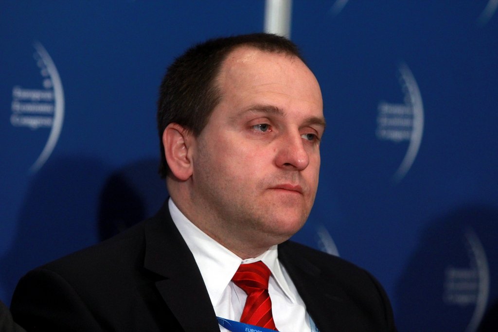 Stanisław Kluza, pełniący obowiązki prezes BOŚ, były minister finansów. Fot. PTWP