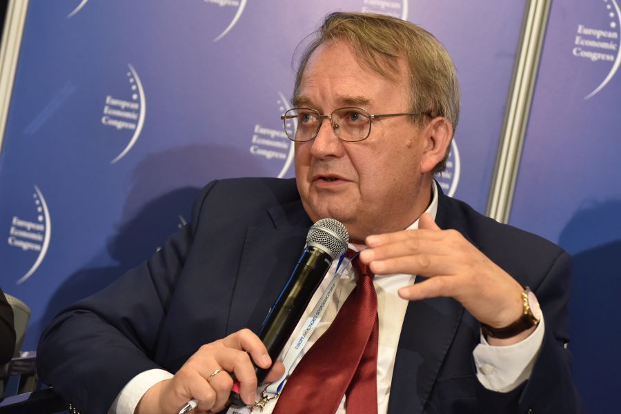 Leszek Żabiński, rektor Uniwersytetu Ekonomicznego w Katowicach (Fot.: PTWP)
