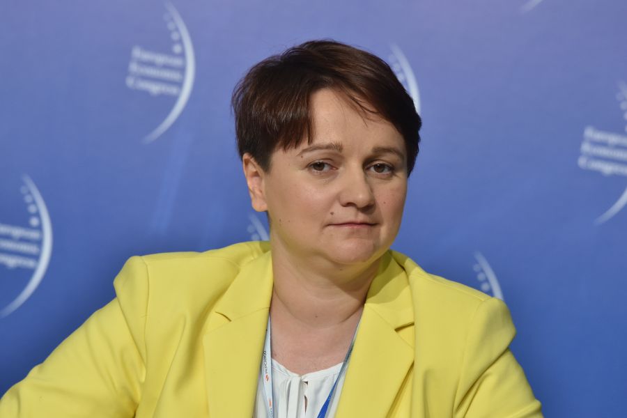 Mirella Panek-Owsiańska, prezes Fundacji Odpowiedzialnego Biznesu (Fot.: PTWP)
