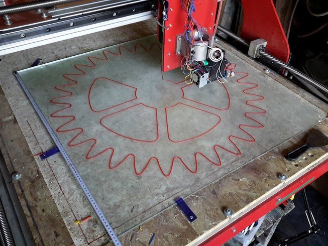 Drukowanie koła zębatego w technologii 3D (fot.mat.pras.)