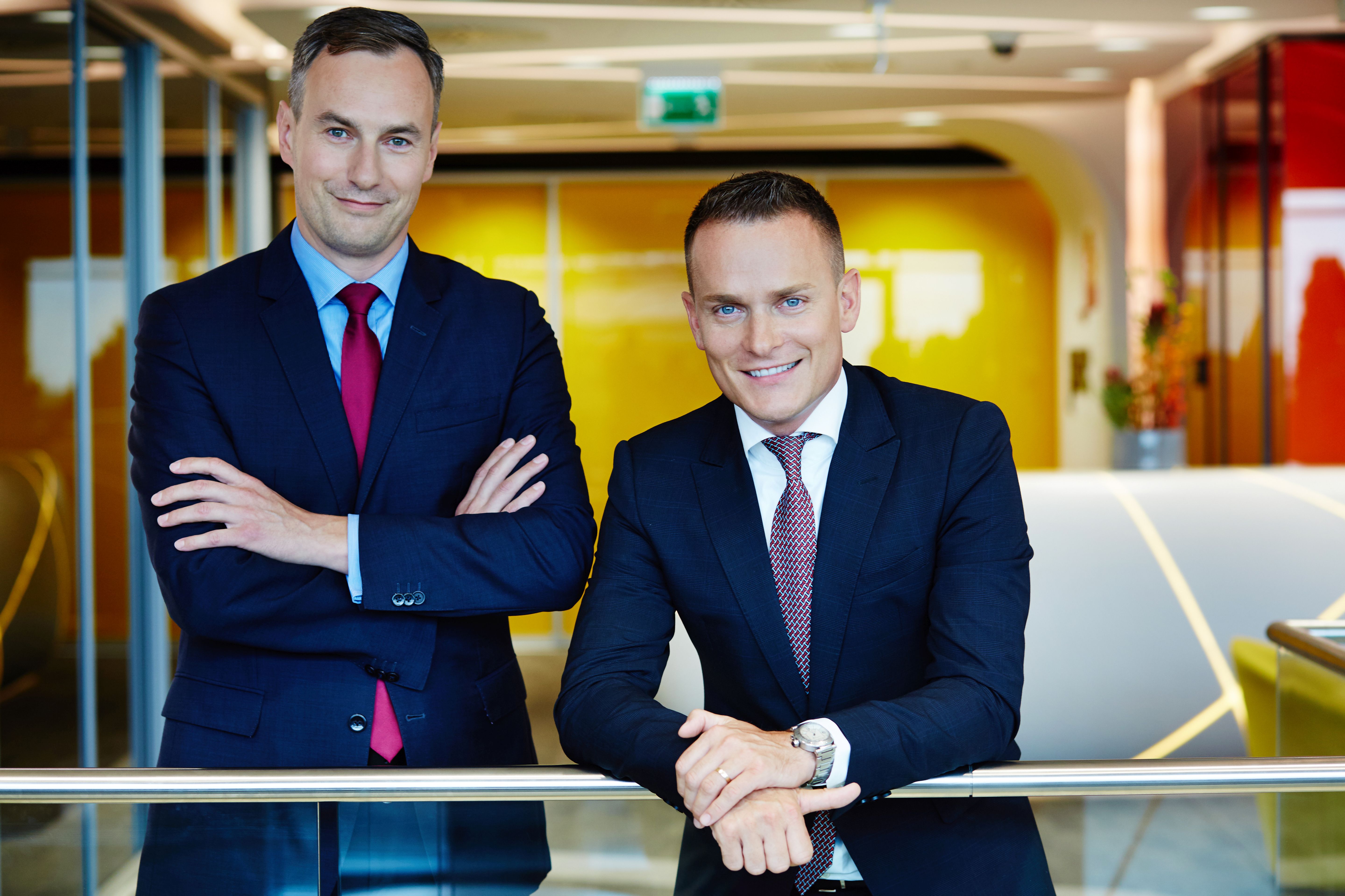 Cezary Żelaźnicki i Jacek Pawłowski pokierują PwC Legal w Polsce. (fot. mat.pras.)