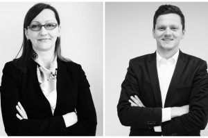 Lidia Cieślak dołączyła do zespołu corporate & healthcare, a Łukasz Gabler do zespołu public affairs. (Fot. mat. pras.) Lidia Cieślak i Łukasz Gabler w zespole MSLGroup