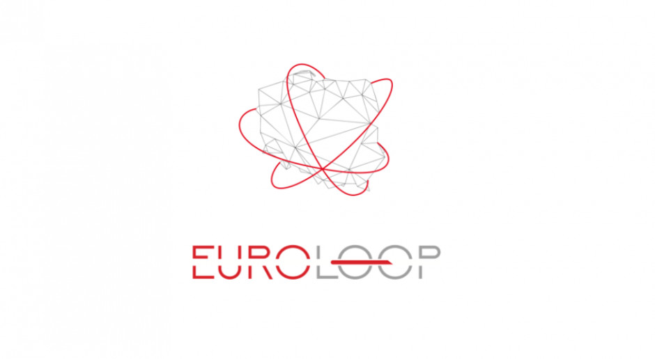 Polski start-up już rozwija skrzydła i szuka wsparcia, nie tylko w kraju ale i za granicą, Grafika: Logo euroLoop, źródło: materiały prasowe/euroloop.tech