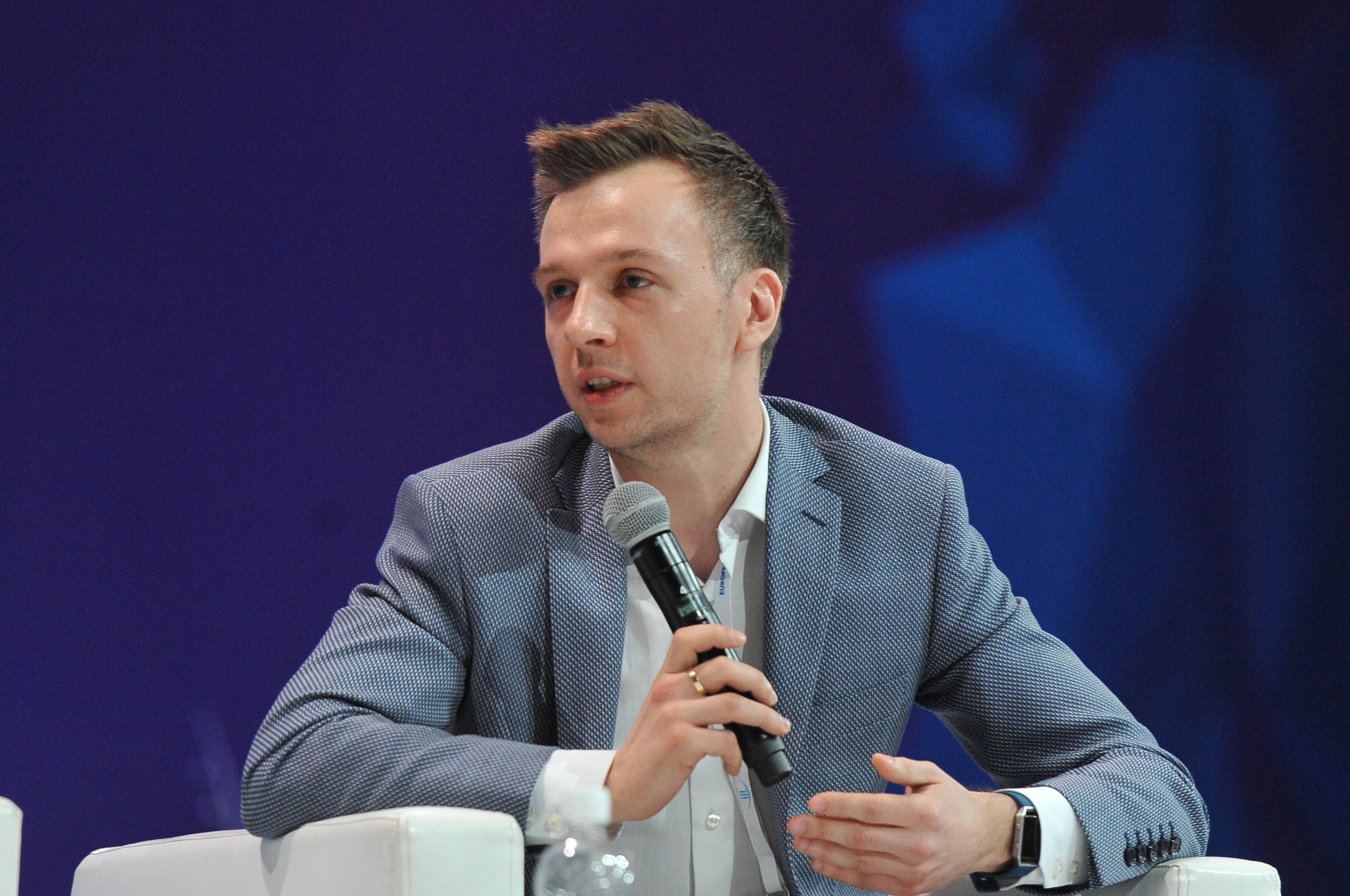 Marcin Franc z Photonu (Fot. PTWP)