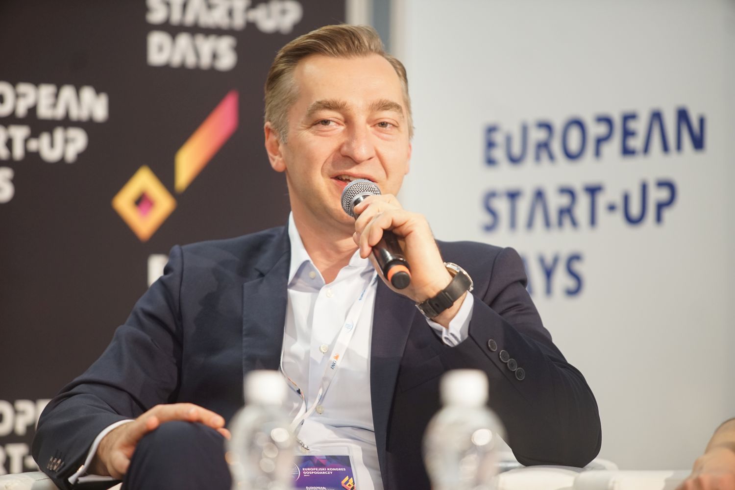 Michał Ciemiński, członek zarządu EBAN, prezes Platinum Investors (Fot.: PTWP)