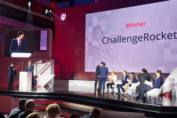 Zwycięzca konkursu ABSL Start-Up Challenge (fot.mat.pras)