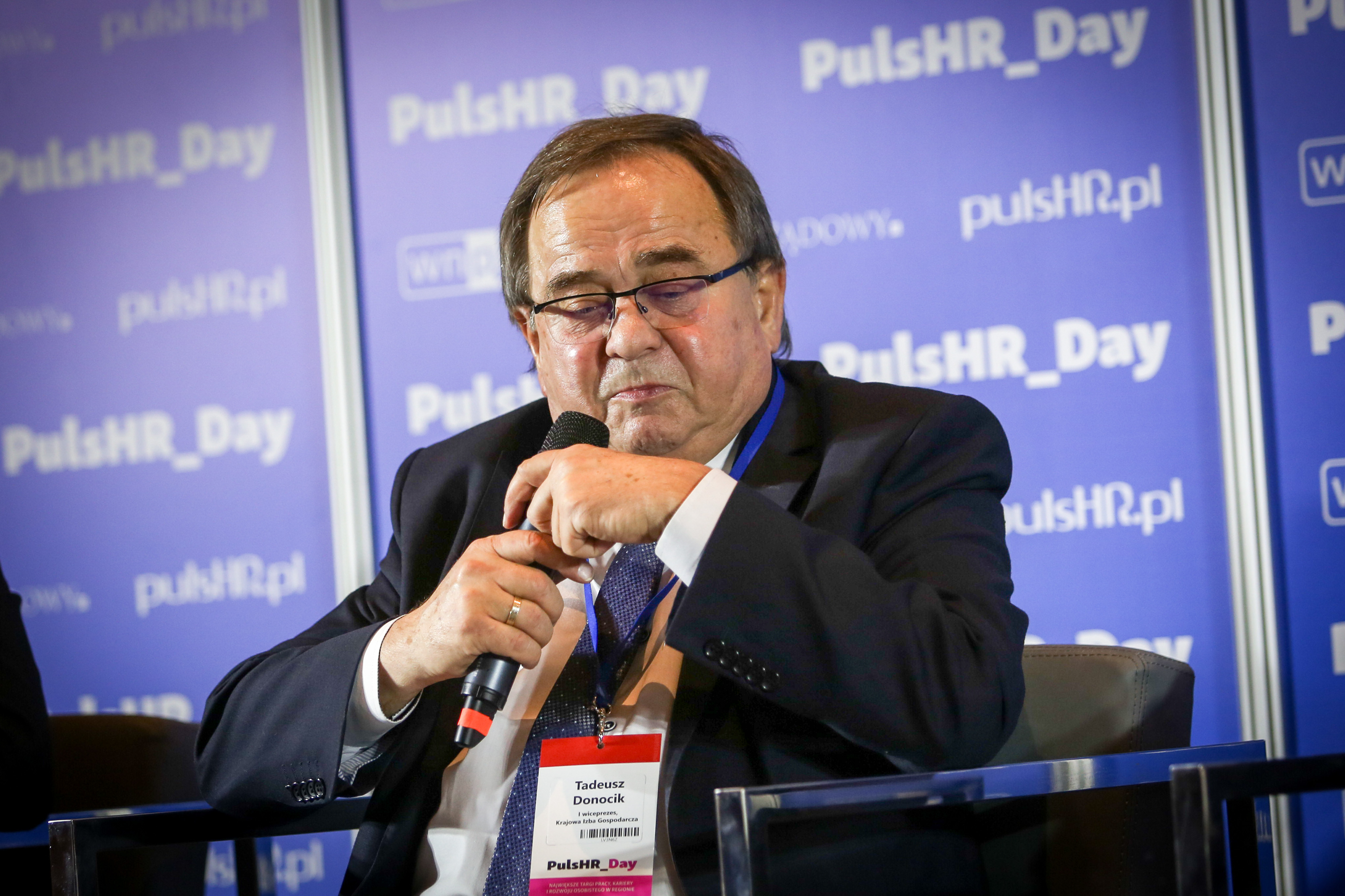 Nieważne czy jestem lekarzem, prawnikiem czy operatorem frezarki. Każda dobrze wykonywana praca ma znaczenie - mówi Tadeusz Donocik. (fot. PTWP)