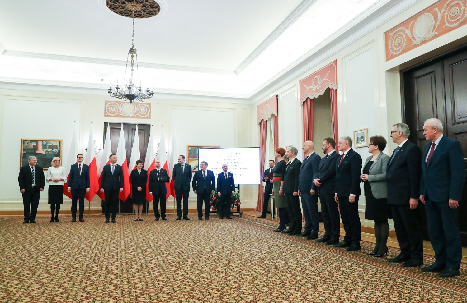 Prezydent Andrzej Duda powołał nowych członków w skład Rady Dialogu Społecznego (fot.prezydent.pl/Grzegorz Jakubowski)