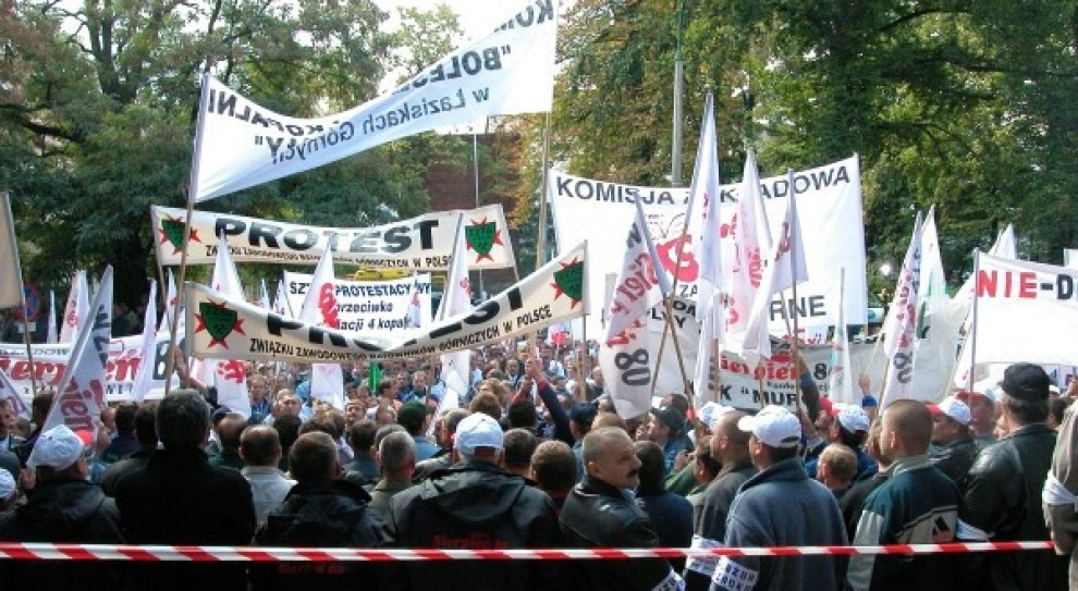 fot. PTWP Protesty w Polsce: Śladem górników idzie sektor MŚP