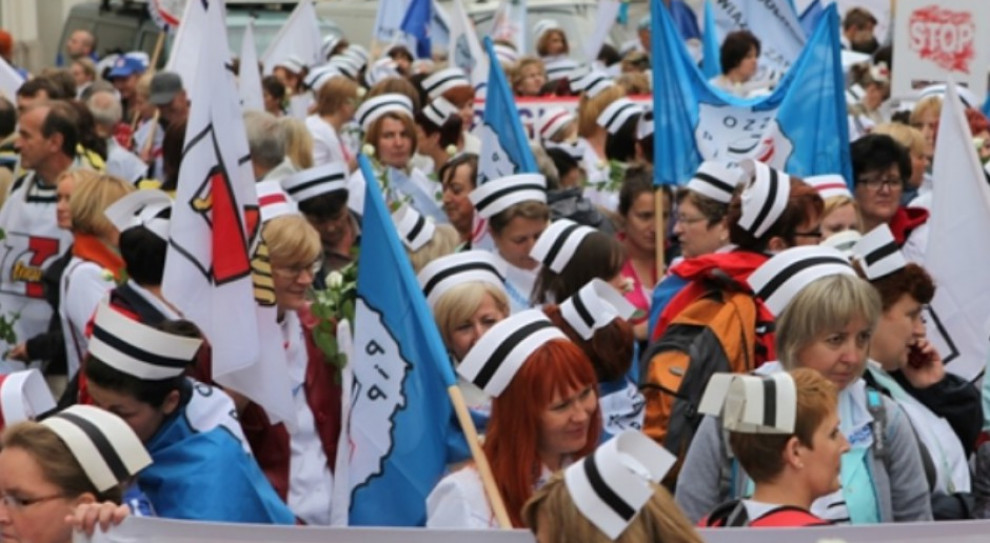 Pielęgniarki zapowiadają manifestację w Warszawie (fot.ozzpip.pl) Pielęgniarki szykują się do strajku, ale najpierw - manifestacja w Warszawie