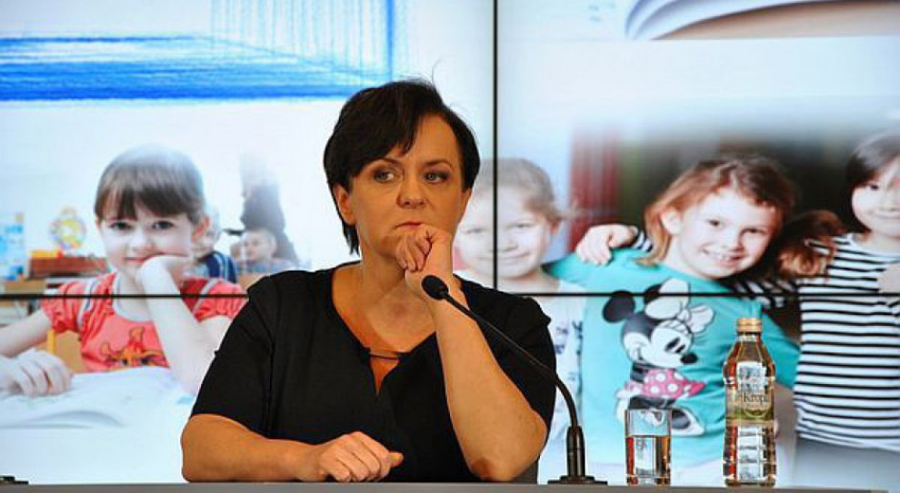 - Po godzinie od umieszczenia filmu notowaliśmy po 32 tys. wejść - mówi szefowa MEN, Joanna Kluzik-Rostkowska. (fot.men.gov.pl) Joanna Kluzik-Rostkowska: 8,5 mln wejść na filmiki kampanii promującej szkolnictwo zawodowe