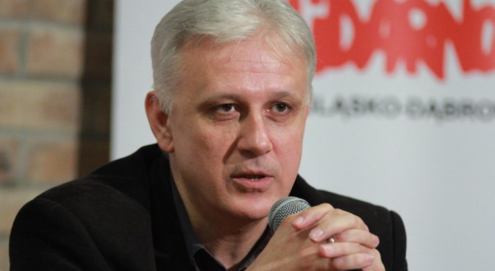 Dominik Kolorz, szef śląsko-dąbrowskiej Solidarności, Fot. PTWP (Michał Oleksy) Kolorz: Istnieje zagrożenie, że wypłaty wrześniowe mogą być ostatnimi wynagrodzeniami w tym roku