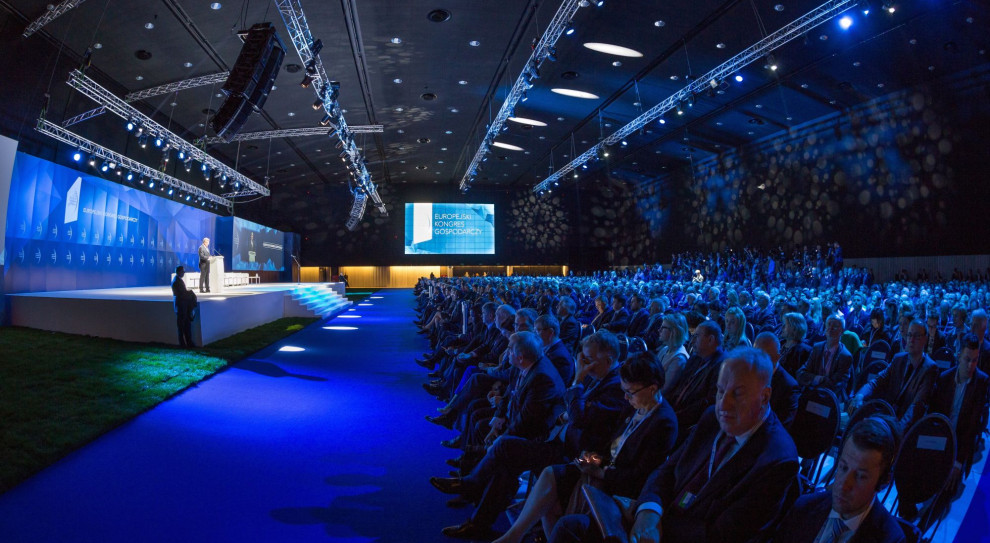 Silesia HR Trends 2015 odbędzie się 7 października w MCK w Katowicach, gdzie odbywa się także Europejski Kongres Gospodarczy (zdjęcie z inauguracji EEC 2015, fot. katowice.eu) Silesia HR Trends 2015: prezesi, studenci, eksperci i HR-owcy - takiej debaty o rynku pracy na Śląsku jeszcze nie było