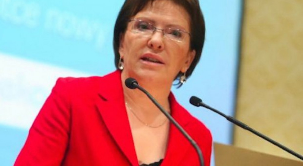 - Uzdrowiliśmy finanse publiczne - powiedziała Ewa Kopacz. /Fot. PTWP Kopacz: Jeśli Platforma wygra wybory, do końca roku płaca minimalna 12 zł za godzinę