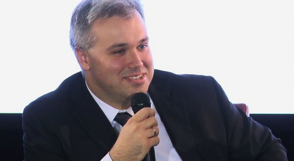 - Ludzie muszą rozumieć, dokąd zmierza firma - wyjaśniał podczas kongresu OneCargo w Katowicach Andrzej Wojciechowski, prezes PKP PLK. /fot. youtube.com Europejski Kongres Logistyczny, OneCargo: Komunikacja wewnętrzna najistotniejsza w zarządzaniu zmianą