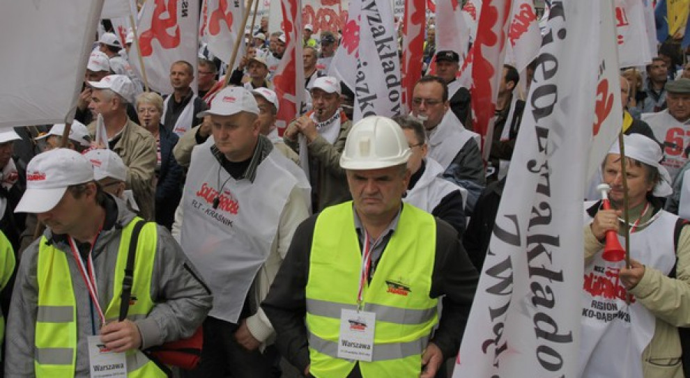 Od 1 października trwa gotowość strajkowa w górnictwie. /Fot. PTWP (Szymon Jankowski) Na demonstracji w Warszawie pojawią się nie tylko górnicy