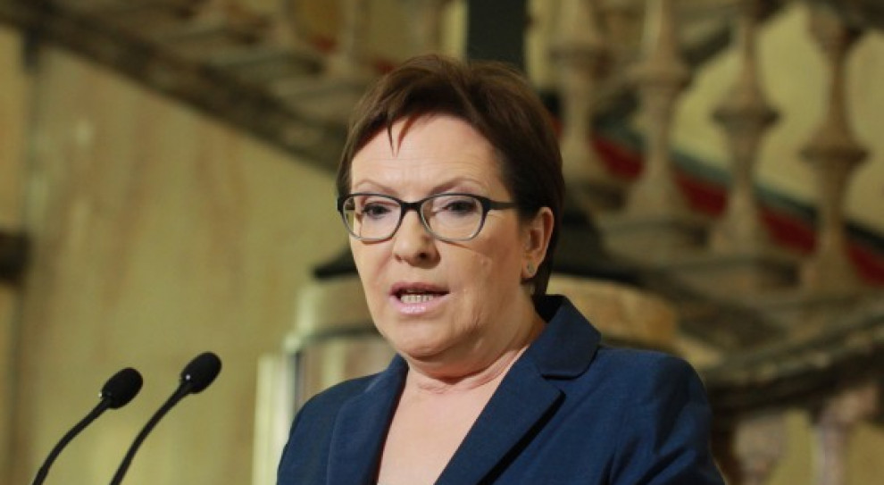 Ewa Kopacz wskazała na potrzebę dbania o personel medyczny i zatrzymania w kraju młodych lekarzy po studiach. /Fot. PTWP (Michał Oleksy) Kopacz do młodych lekarzy: Będziecie mogli się specjalizować, godnie zarabiać i zostać w kraju