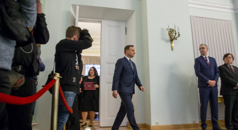 Prezydent Andrzej Duda (fot. facebook.com/andrzejduda) Prezydent powołał przedstawicieli rządu w skład Rady Dialogu Społecznego