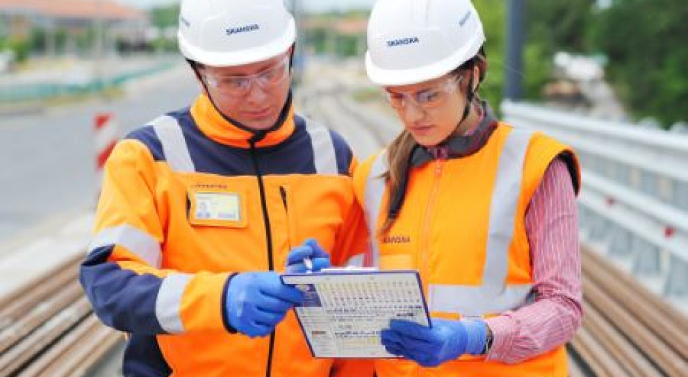 Skanska intensywnie poszukuje pracowników, zatrudniając średnio od kilkudziesięciu do 100 osób miesięcznie. /Fot. mat. pras. Skanska w trakcie kampanii wizerunkowej: Tytuł Firma dla Inżyniera po raz ósmy