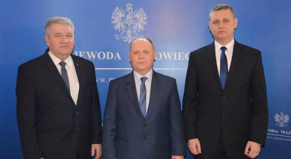 Mazowiecki Urząd Wojewódzki w Warszawie ma dwóch wicewojewodów (fot. .mazowieckie.pl) Sylwester Dąbrowski i Artur Standowicz wicewojewodami mazowieckimi