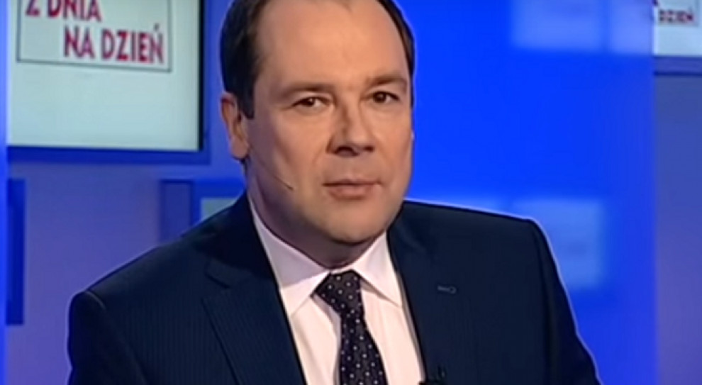 Jarosław Kulczycki wśród zwolnionych z TVP. W ubiegłym roku stracił syna. / fot. TVP Info Krzysztof Luft o zwolnieniu Kulczyckiego z TVP: "Trzeba być śmieciem"