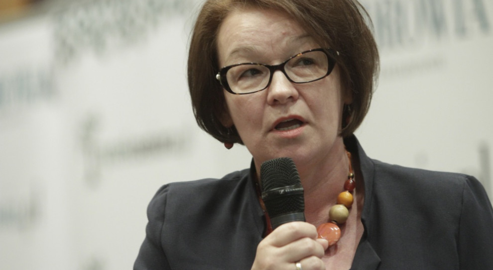 Dr Mariola Rybka, krajowy konsultant w dziedzinie pielęgniarstwa przewlekle chorych i niepełnosprawnych, z-ca dyr. ds. pielęgniarstwa, NZOZ Szpital Lipno (Fot. PTWP/Paweł Pawłowski) Dr Rybka: Dostrzeżono, że wiedza i kompetencje pielęgniarek są na wysokim poziomie
