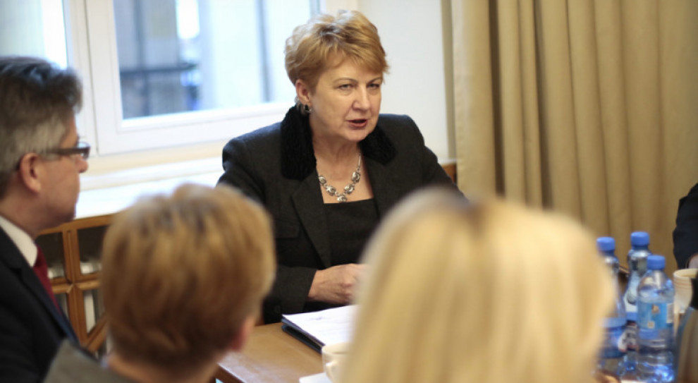 Według wiceminister kształcenie zawodowe w Polsce stoi obecnie przed wielkimi wyzwaniami (Teresa Wargocka, fot.men.gov.pl) Szkoły zawodowe, MEN, Wargocka: Musimy mieć wyraźny sygnał z rynku w jakich zawodach kształcić