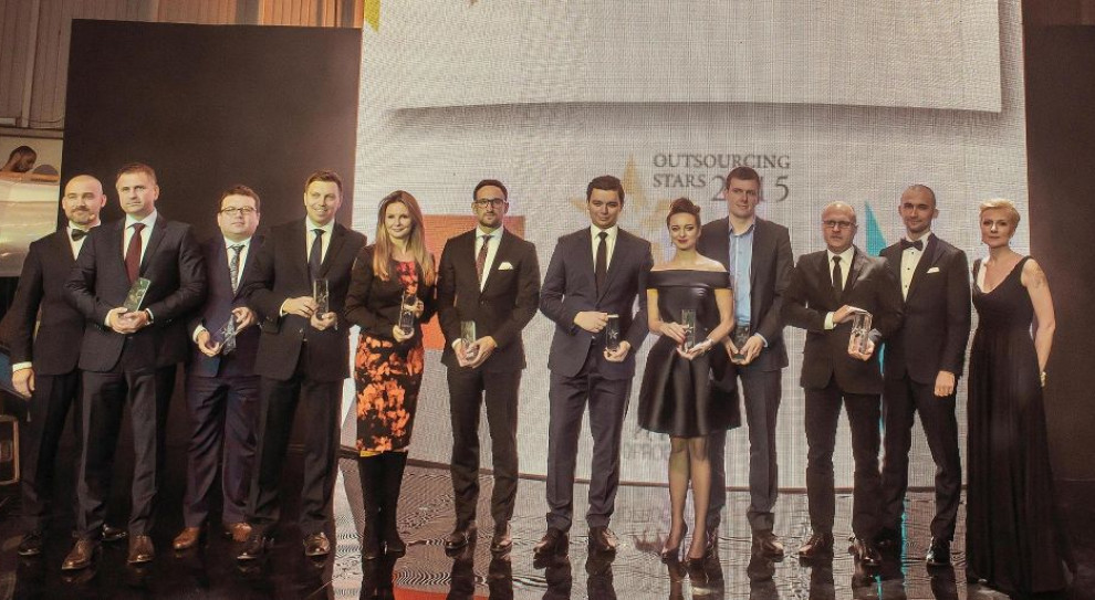 Podczas gali Outsourcing Stars 2015 wyłoniono najlepszych dostawców usług w 12 kategoriach. (Fot.: mat. pras.) Gala Outsourcing Stars 2015: Jacy są najlepsi dostawcy?