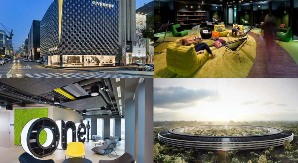Biuro architektoniczne Piuarch zaprojektowało nowy flagowy sklep Givenchy w Seulu. (Fot. propertydesign.pl) Apple, Ikea, Google, Givenchy. Oni stawiają na oryginalny design biurowych wnętrz