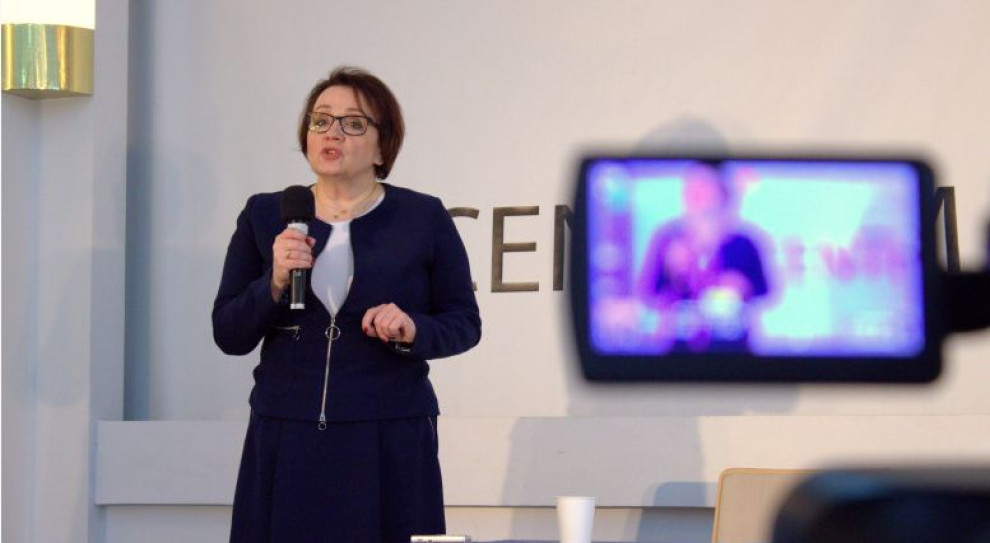 – Pierwszego września chcemy pokazać gotowy projekt nowelizacji ustawy o systemie oświaty – powiedziała minister edukacji Anna Zalewska. (Fot. MEN) MEN: 1 września ma być gotowy projekt nowelizacji ustawy o systemie oświaty