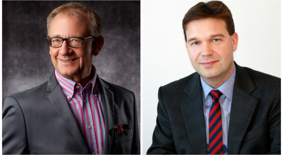 Jerzy Markow (z lewej) i Piotr Marczuk (z prawej) dołączyli do zarządu spółki Pekaes. (Fot. Mat.pras.) Jerzy Markow i Piotr Marczuk w zarządzie Pekaes