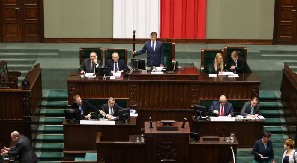 Projekt Nowoczesnej przewiduje m.in. zlikwidowanie finansowania przez przedsiębiorcę tzw. etatów związkowych (fot. Krzysztof Białoskórski/sejm.gov.pl) Nowoczesna chce ograniczyć uprawnienia związków zawodowych. Kluby PiS i Kukiz'15 przeciwne