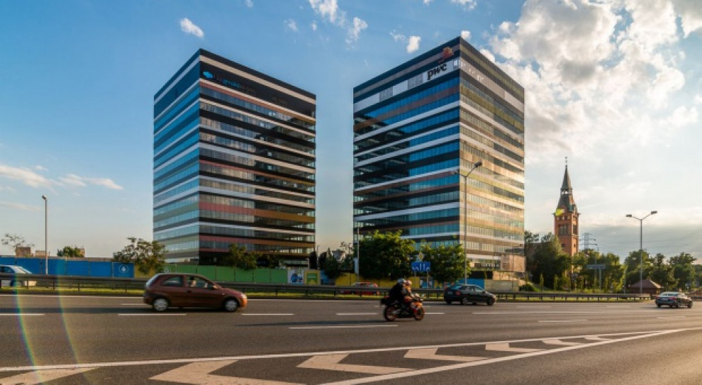 Silesia Business Park, budynki A i B. (Fot. Skanska Property Poland mat. pras.) Aż 5 tysięcy miejsc pracy w biurowcach Silesia Business Park